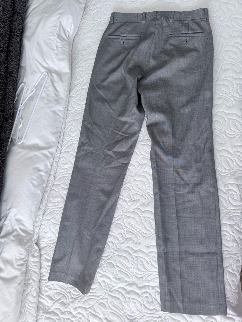 Kenneth Cole New York Light Gray Men's Dress Pants